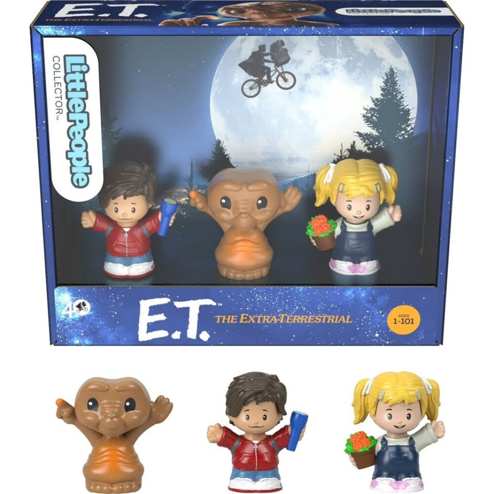 E.T. the Extra-Terrestrial Little People Collector Set (New)